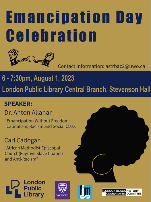 Poster for Emancipation Celebration